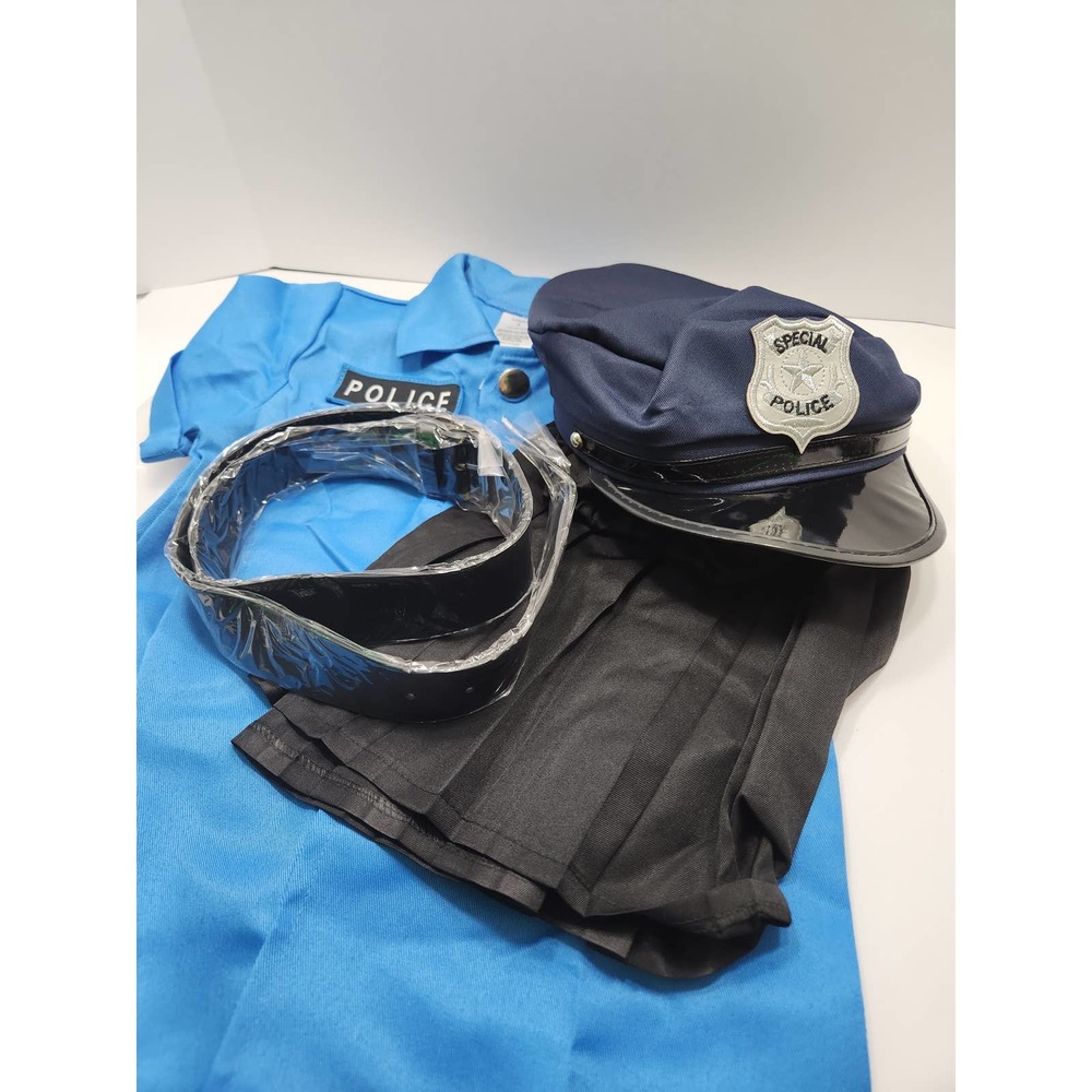 Kids Police Costume Size Small